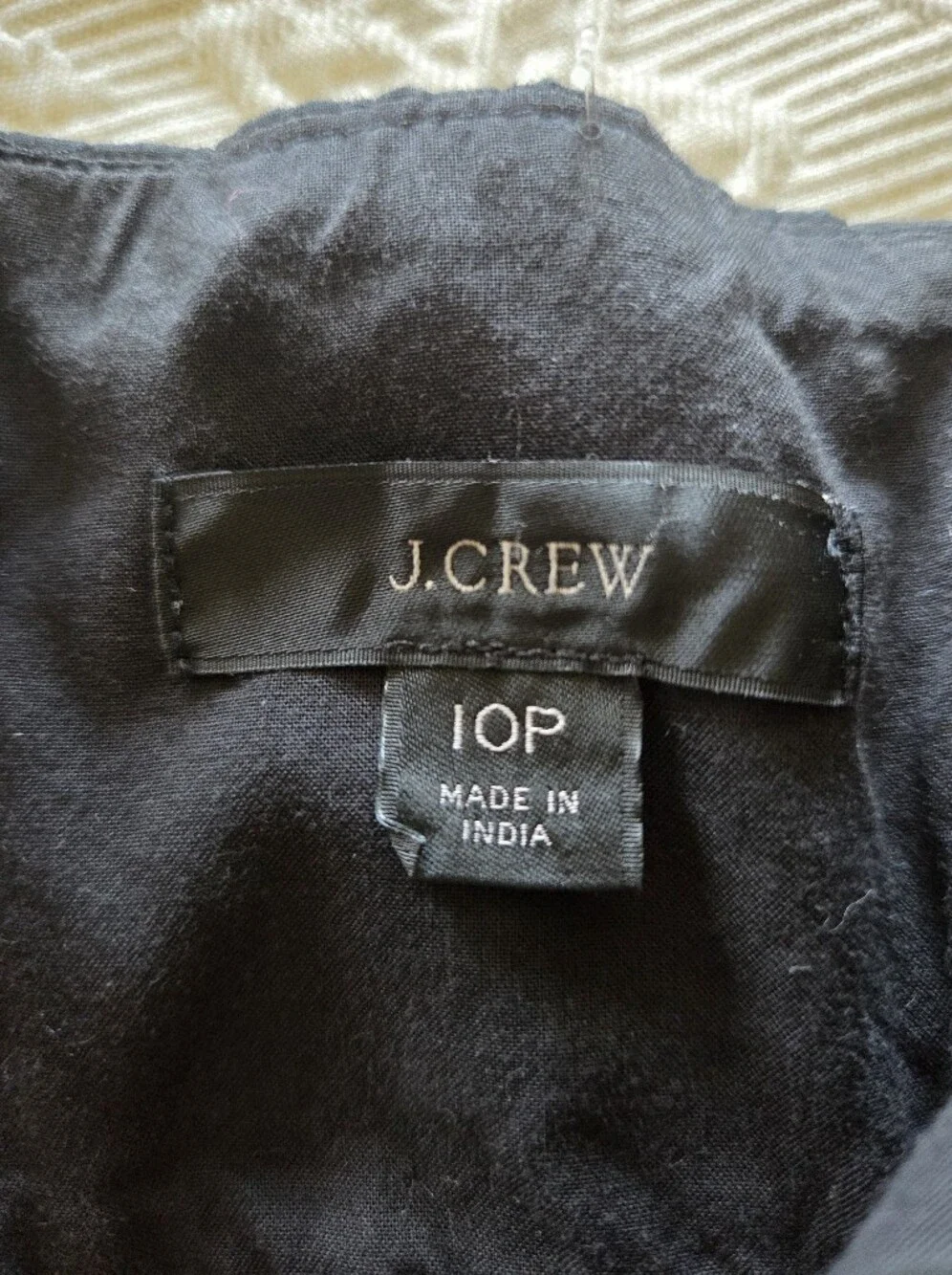 J. Crew | Black Spaghetti Strap Tiered Midi Dress